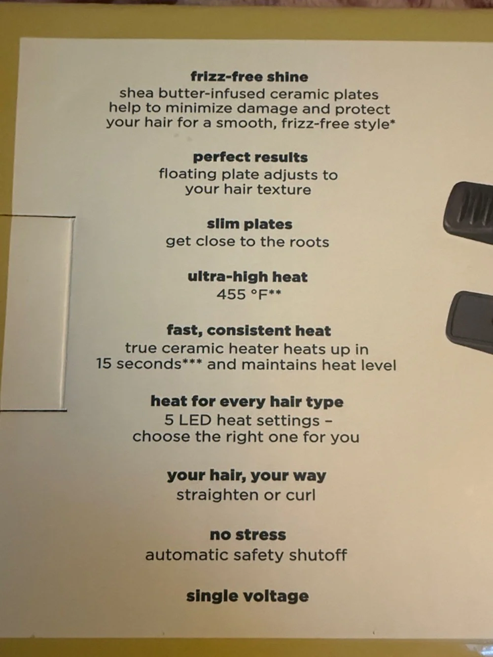 Flat Iron InfinitiPRO by Conair Infused with Shea Butter